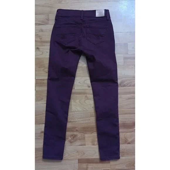 Burgundy Denizen Levi's The Jeggings Girls size 12 - Picture 2 of 5
